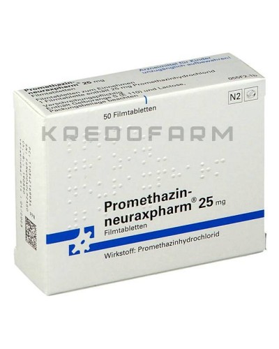 Прометазин капли, раствор, таблетки ● Promethazin