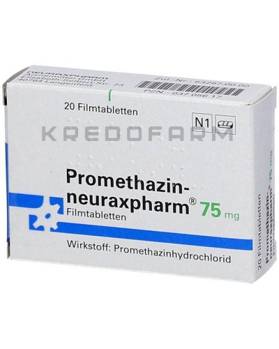 Прометазин капли, раствор, таблетки ● Promethazin