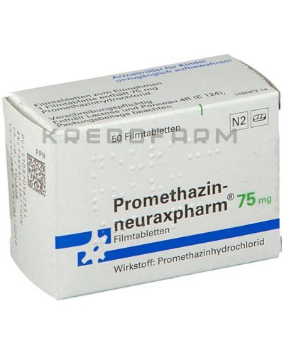 Прометазин капли, раствор, таблетки ● Promethazin