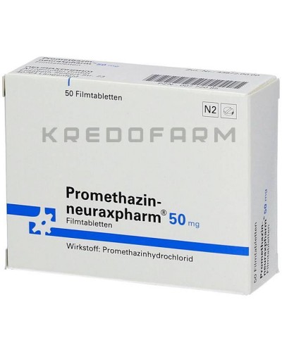 Прометазин капли, раствор, таблетки ● Promethazin