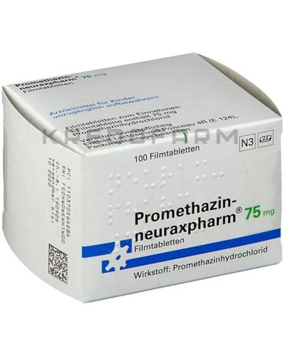 Прометазин капли, раствор, таблетки ● Promethazin