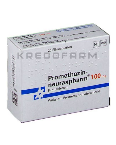 Прометазин капли, раствор, таблетки ● Promethazin