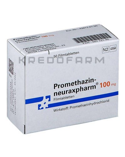 Прометазин капли, раствор, таблетки ● Promethazin