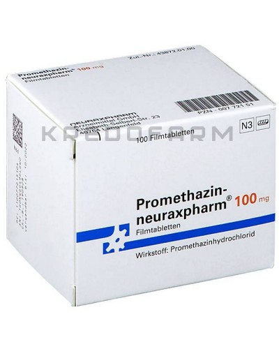 Прометазин капли, раствор, таблетки ● Promethazin