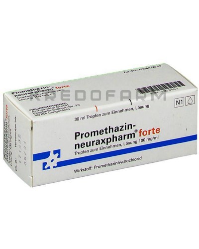 Прометазин капли, раствор, таблетки ● Promethazin