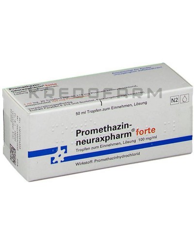 Прометазин капли, раствор, таблетки ● Promethazin