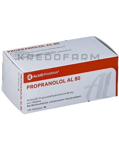 Пропранолол таблетки ● Propranolol