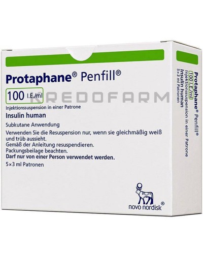 Протафан картриджі, суспензія ● Protaphane