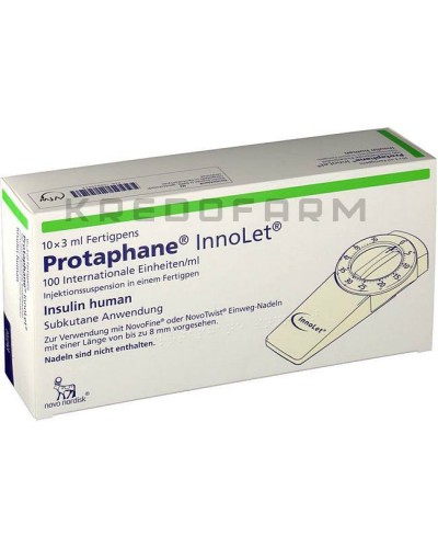 Протафан картриджі, суспензія ● Protaphane