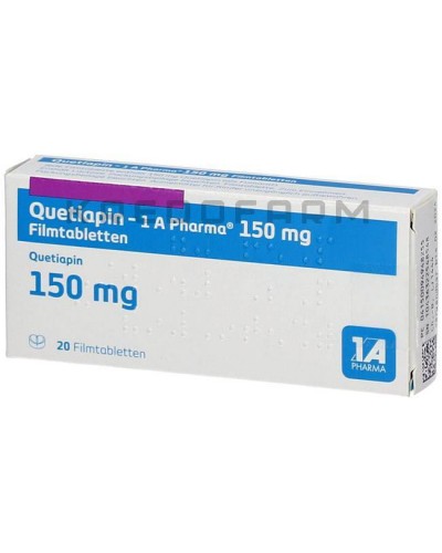 Кветиапин таблетки ● Quetiapin