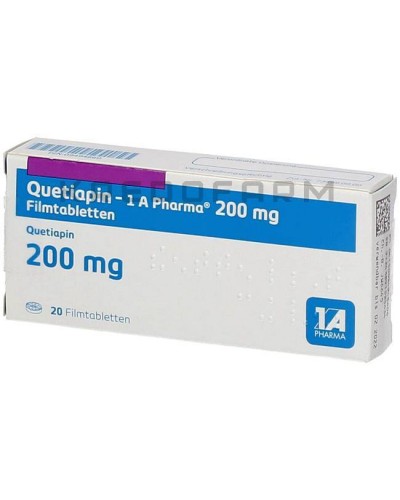 Кветиапин таблетки ● Quetiapin