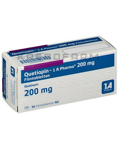 Кветиапин таблетки ● Quetiapin