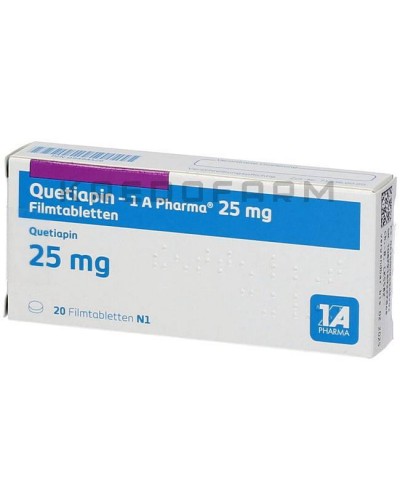 Кветиапин таблетки ● Quetiapin