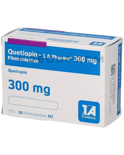 Кветиапин таблетки ● Quetiapin