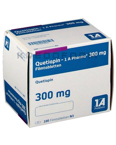 Кветиапин таблетки ● Quetiapin