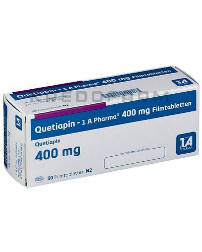 Кветиапин таблетки ● Quetiapin