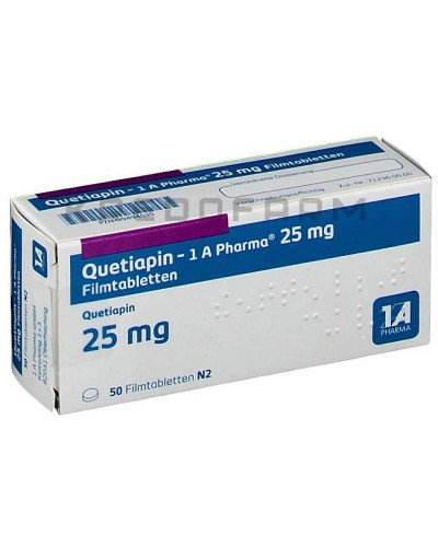 Кветиапин таблетки ● Quetiapin