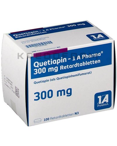 Кветиапин таблетки ● Quetiapin