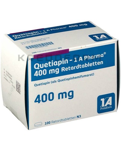 Кветиапин таблетки ● Quetiapin