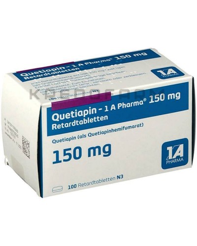 Кветиапин таблетки ● Quetiapin