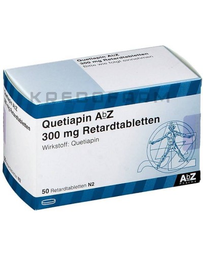 Кветиапин таблетки ● Quetiapin