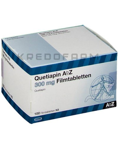 Кветиапин таблетки ● Quetiapin