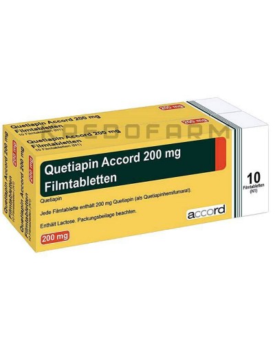 Кветиапин таблетки ● Quetiapin