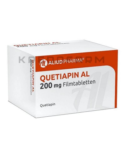 Кветиапин таблетки ● Quetiapin