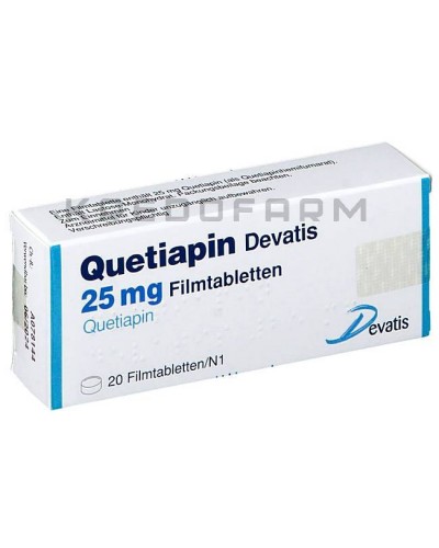 Кветиапин таблетки ● Quetiapin