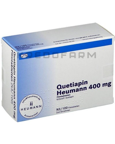 Кветиапин таблетки ● Quetiapin