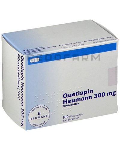 Кветиапин таблетки ● Quetiapin