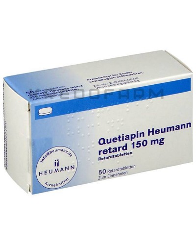 Кветиапин таблетки ● Quetiapin