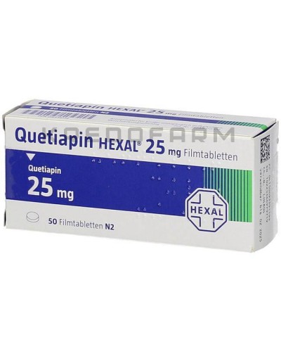 Кветиапин таблетки ● Quetiapin