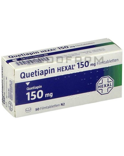 Кветиапин таблетки ● Quetiapin