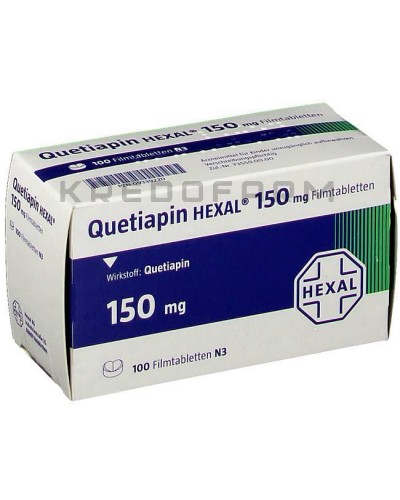 Кветиапин таблетки ● Quetiapin