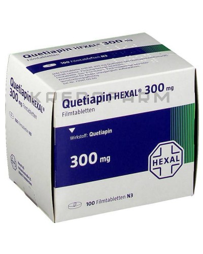 Кветиапин таблетки ● Quetiapin