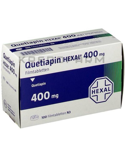 Кветиапин таблетки ● Quetiapin