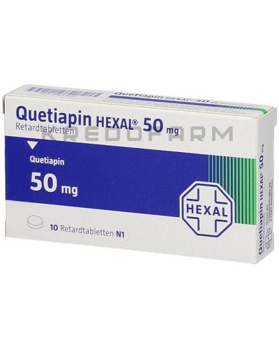 Кветиапин таблетки ● Quetiapin