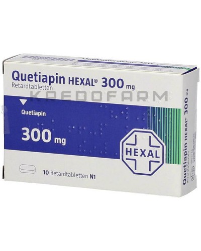 Кветиапин таблетки ● Quetiapin