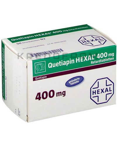 Кветиапин таблетки ● Quetiapin