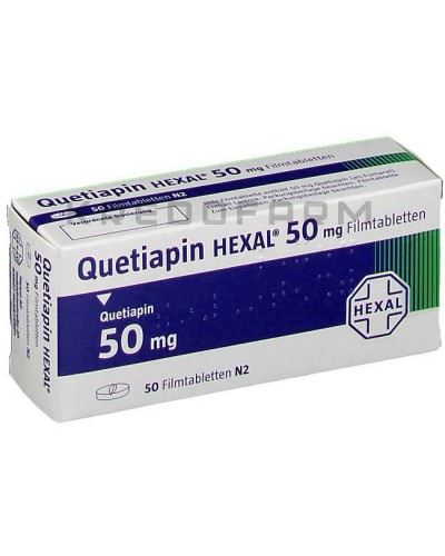 Кветиапин таблетки ● Quetiapin