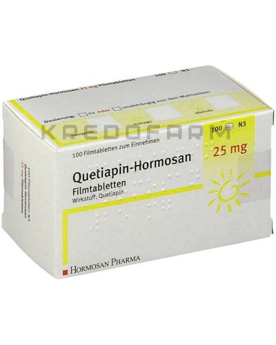 Кветиапин таблетки ● Quetiapin