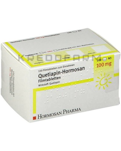 Кветиапин таблетки ● Quetiapin