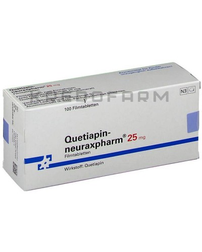 Кветиапин таблетки ● Quetiapin