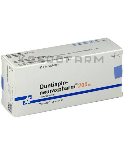 Кветиапин таблетки ● Quetiapin