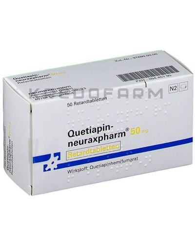 Кветиапин таблетки ● Quetiapin