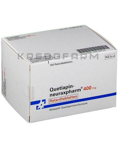 Кветиапин таблетки ● Quetiapin