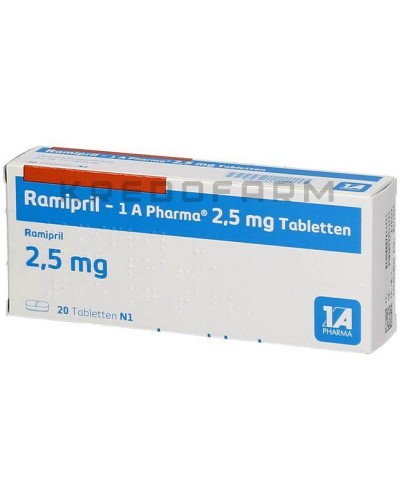 Раміприл капсули, таблетки ● Ramipril