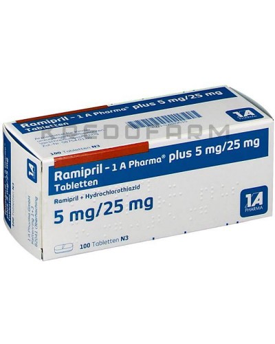 Рамиприл капсулы, таблетки ● Ramipril