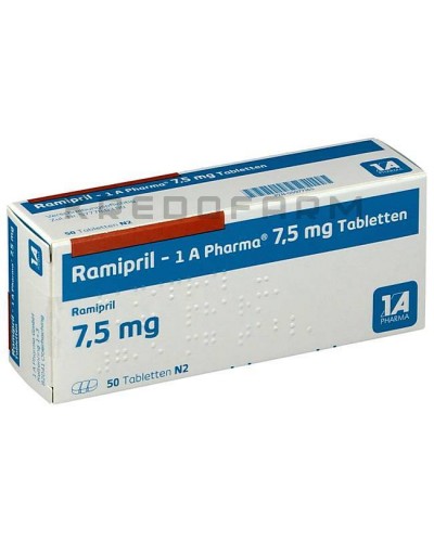 Рамиприл капсулы, таблетки ● Ramipril